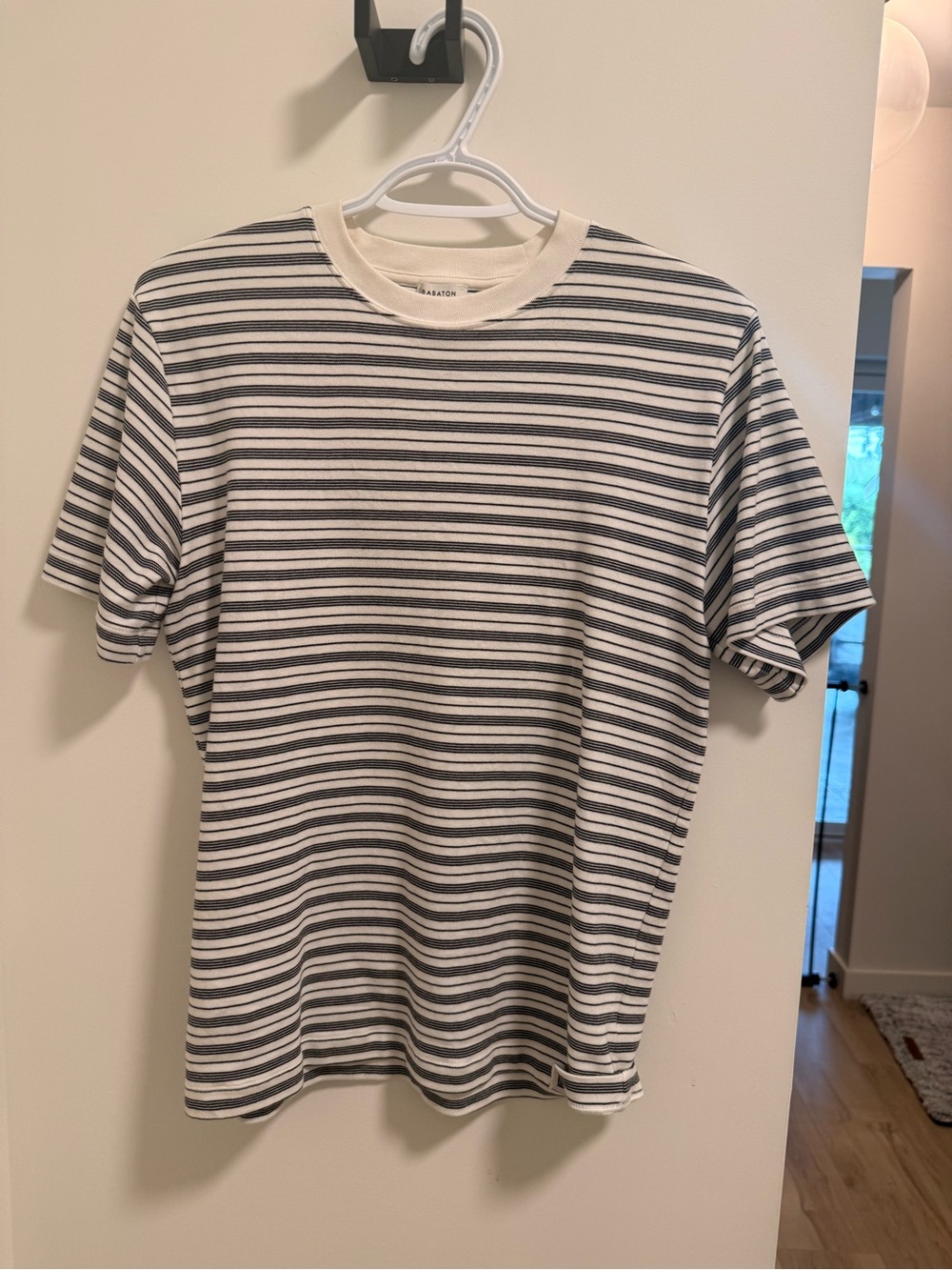 Babaton White Short Sleeve Crew Tee